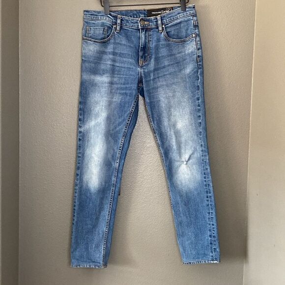 Treasure Bond Men’s jeans slim fit 32w - Picture 1 of 11